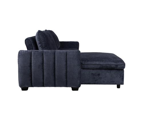 Kulmasohva CLOUD 226x95/160x88cm, sininen, sininen