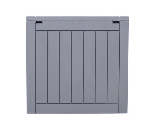 Säilytyslaatikko PORTOLA 56x43xH53cm/118L, harmaata muovia