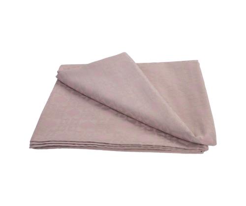 Pöytäliina PARTY 150x220cm, vaaleanpunainen kuvio, 50% polyesteri, 50% puuvilla, kangas 591