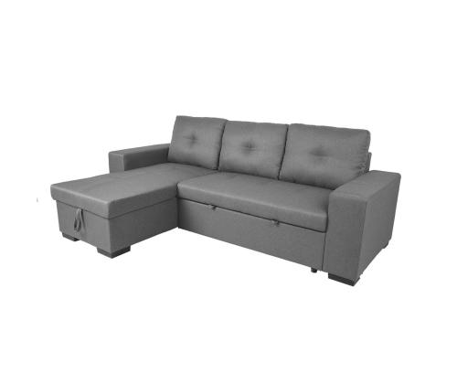 Kulmasohva CARITA harmaa