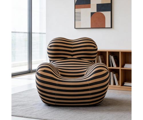 Nojatuoli HARMONY OASIS 104x124xH90cm raidallinen