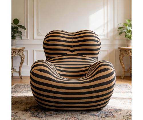 Nojatuoli HARMONY OASIS 104x124xH90cm raidallinen