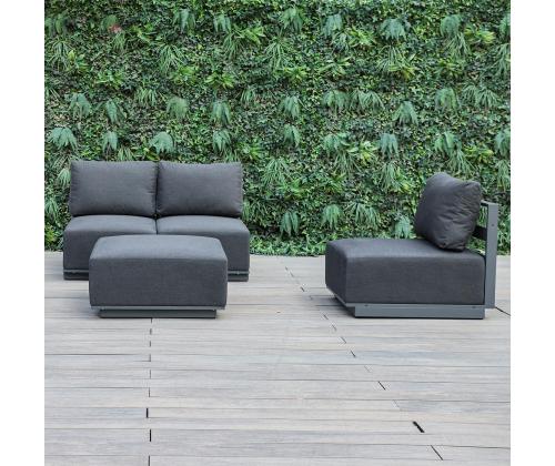 Sohvamoduuli FULLER 68x89xH70,5cm, tummanharmaa