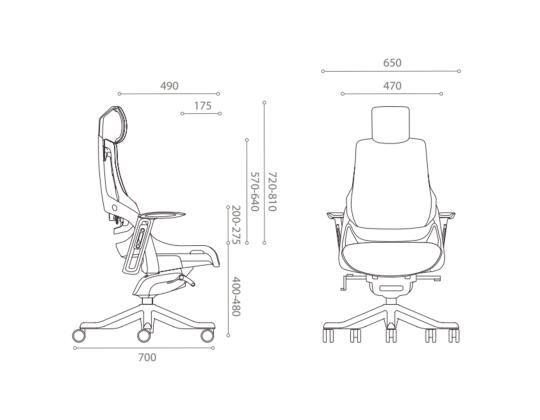 Työtuoli WAU oliivinvihreä