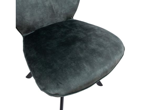Tuoli EDDY 49x55xH89cm, vihreä sametti