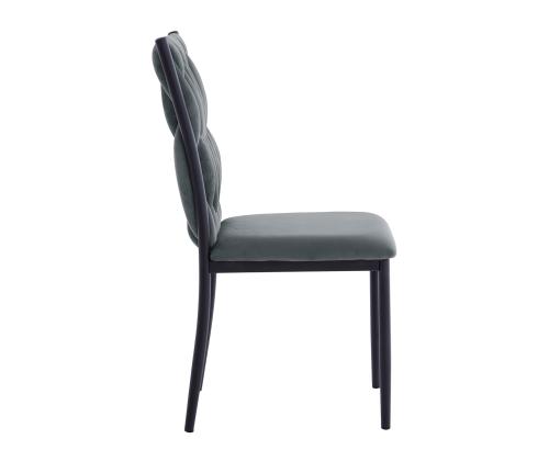 Tuoli EMORY 47x59xH93cm, harmaa sametti