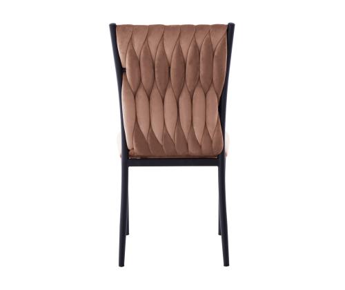 Tuoli EMORY 47x59xH93cm, vanha pinkki sametti