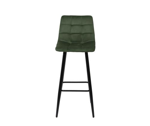 Baarijakkara CHILLI 42x52xH104cm, metsänvihreä sametti