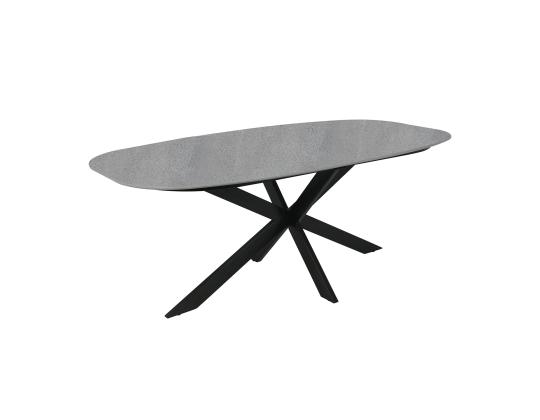 Ruokapöytä CHASE 200x100xH76cm, harmaa