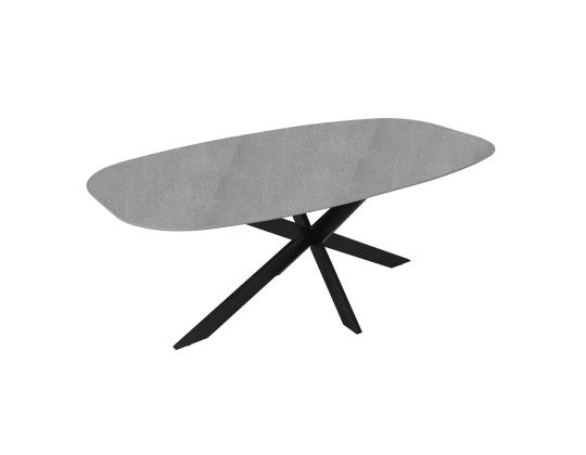 Ruokapöytä CHASE 200x100xH76cm, harmaa