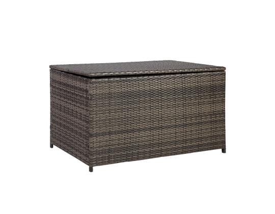 Tyynynpäällinen WICKER 122x52xH62cm, tummanruskea