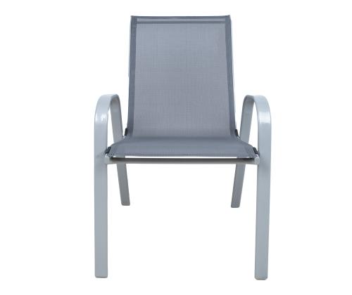 Tuoli DUBLIN 55,5x73xH90cm, harmaa