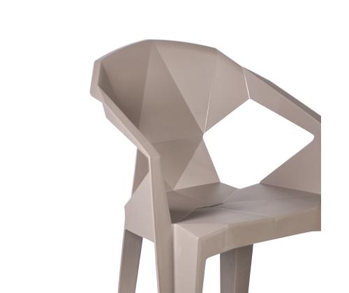 Työkalu MUZE 56x50,6xH80cm, taupe muovia