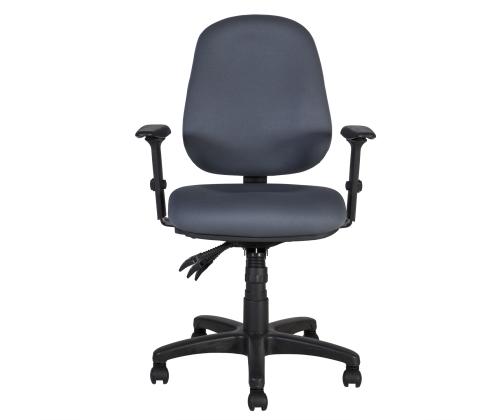 Arvutitool/kontoritool SAGA, 64x64xH95,5-115cm, sali, polyesterikangas, muovi