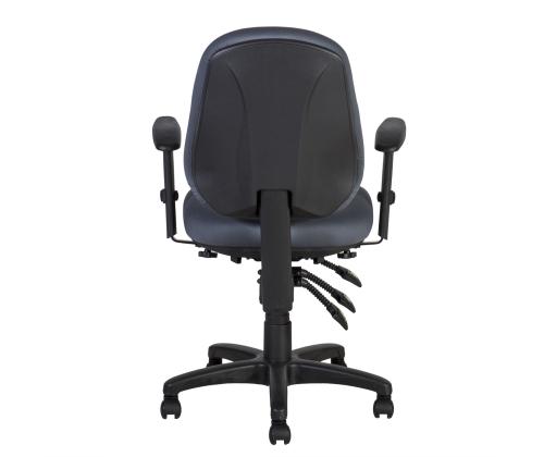 Arvutitool/kontoritool SAGA, 64x64xH95,5-115cm, sali, polyesterikangas, muovi