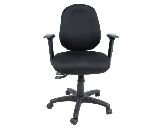 Arvutitool/kontoritool SAGA 64x64xH95,5-115cm, must