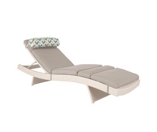 Lepotuoli STELLA, luonnonvalkoinen