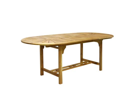 Pöytä FINLAY 153/195x90xH72cm, akaasia