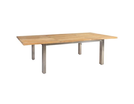 Pöytä NAUTICA 200/300x100xH76cm, tiikki