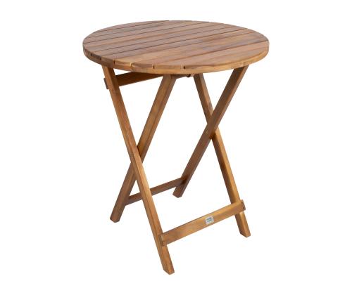 Pöytä GWEN D60xH72cm, akaasiapuu