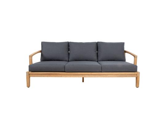 Sohva MALDIVE 3-istuttava 210x89xH86cm, tiikki