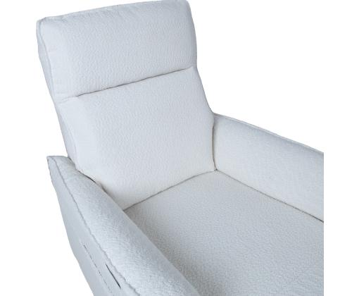 Nojatuoli GERRY manuaalinen lepotuoli, valkoinen
