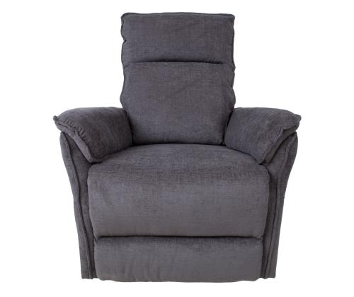 Nojatuoli GERRY manuaalinen lepotuoli, harmaa