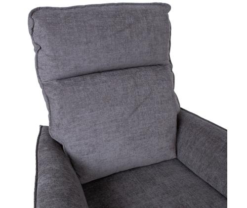 Nojatuoli GERRY manuaalinen lepotuoli, harmaa