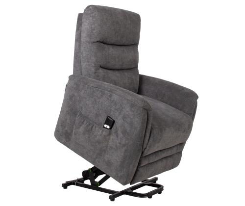 Nojatuoli BARCLAY electric lift recliner 79x86xH105cm, harmaa