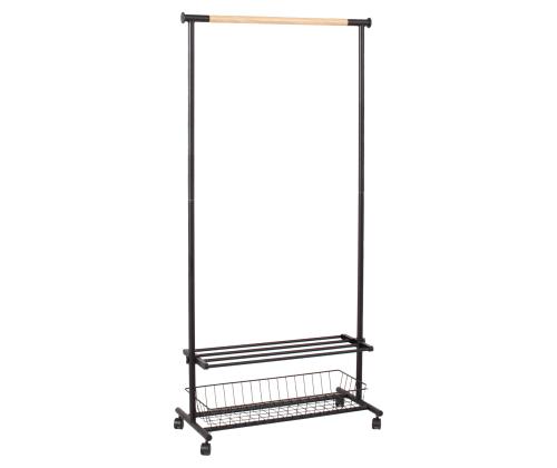 Stange FOREST 80x36xH165cm, musta/luonnollinen