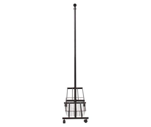 Stange FOREST 80x36xH165cm, musta/luonnollinen