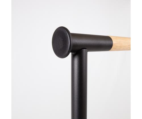 Stange FOREST 80x36xH165cm, musta/luonnollinen