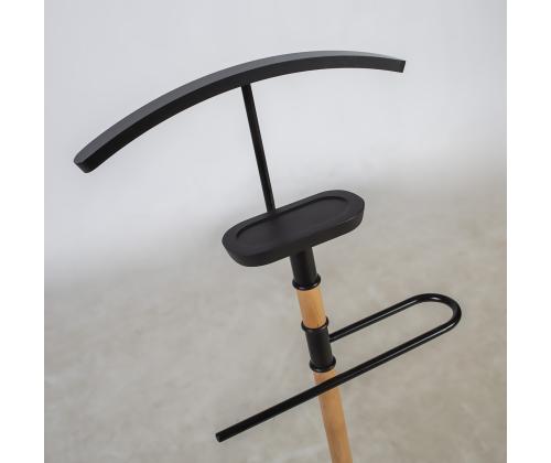 Pukuteline FOREST 45x28xH110cm, musta/luonnollinen