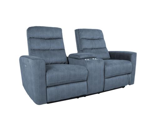Sohva GASTON 2-istuttava sähköinen lepotuoli 182x85xH104cm, sininen
