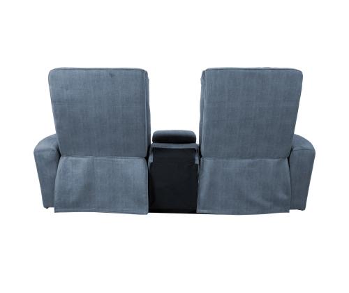 Sohva GASTON 2-istuttava sähköinen lepotuoli 182x85xH104cm, sininen