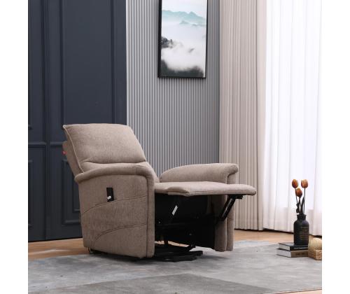 Tukituoli GIANNI sähkökäyttöinen nostotuoli 85x86xH106cm, beige
