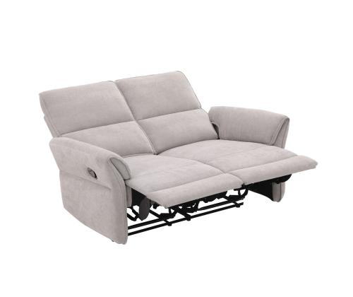 Sohva DAMIKA 2-istuttava sähköinen lepotuoli 143x92xH103cm, harmaa