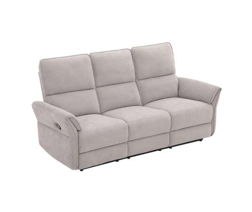 Sohva DAMIKA 3-istuttava sähköinen lepotuoli 200x92xH103cm, harmaa
