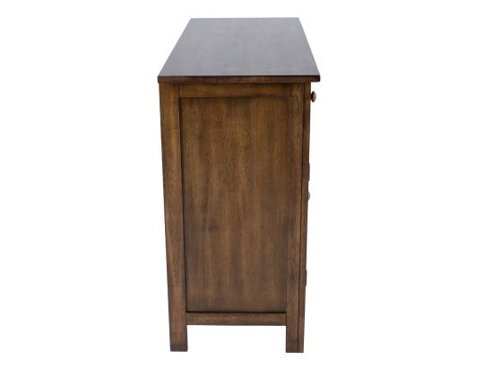 Lipasto JAMES 120x46xH91cm, maalaismainen tammi