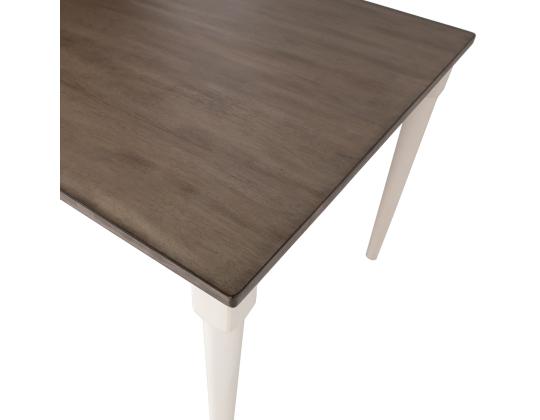 Ruokapöytä JANELLE 183x91xH75cm, harmaa/valkoinen
