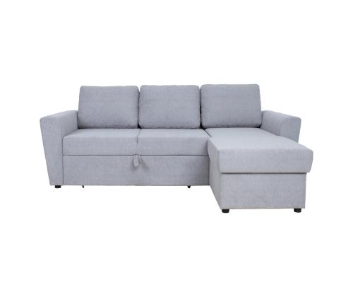 Kulmasohva INGA 217x92/160xH92cm, harmaa
