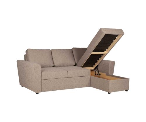 Kulmasohva INGA 217x92/160xH92cm, beige