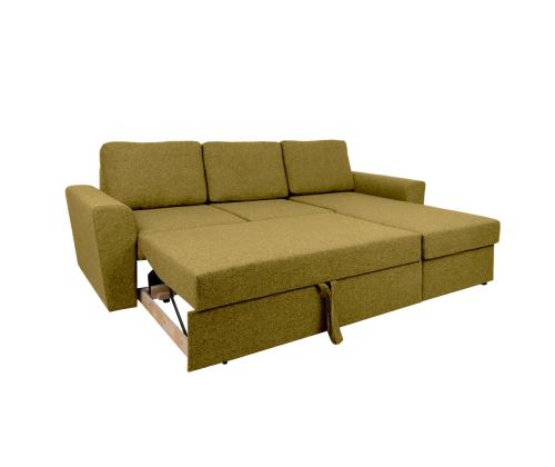 Kulmasohva INGMAR 242x168/92xH92cm, syksyn keltainen