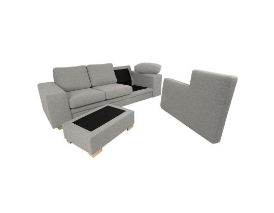 Kulmasohva DAGMAR beige