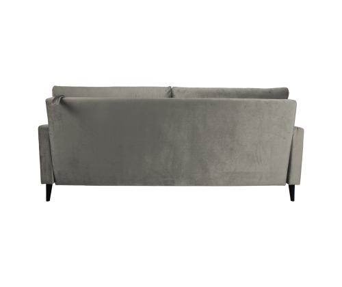 Sohvasänky ANNA pyykkilaatikolla 222x86xH98cm, beige sametti