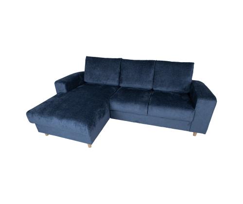 Kulmasohva KARL VN 240x154/89xH92cm, tummansininen