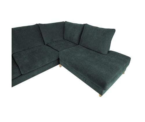 Kulmasohva LAYLA PN 265x94x208xH90cm, vihreä