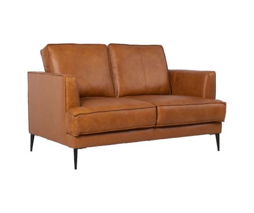 Sohva LEO 136x86xH85cm, vaaleanruskea