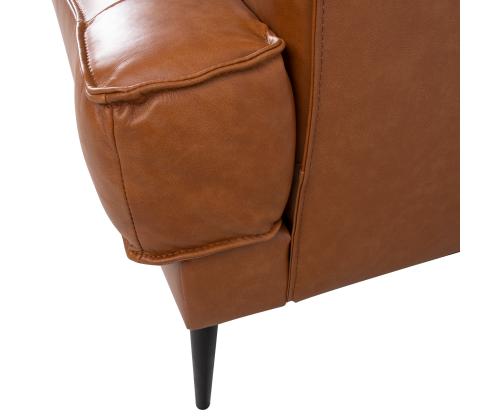 Sohva LEO 136x86xH85cm, vaaleanruskea