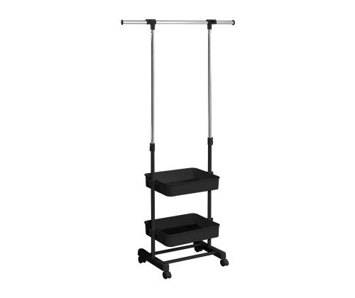 Tanko FERGUS 47-77x29x92-165cm, musta